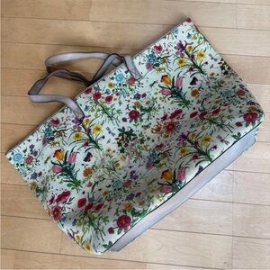 Gucci Multicolor Floral Tote Bag